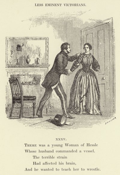 Es war eine junge Frau von Hessle (Gravur) von English School