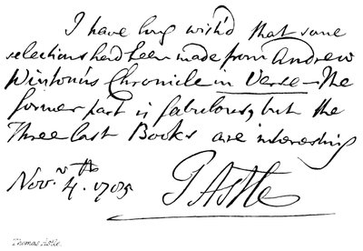 Thomas Astle von English School