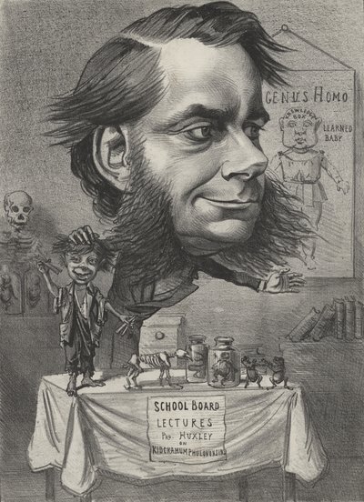 Thomas Henry Huxley, englischer Biologe von English School
