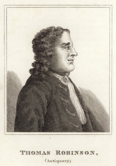 Thomas Robinson, Antiquar von English School