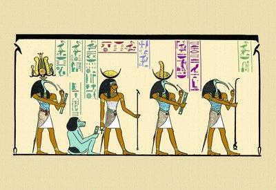 Thoth, Herr des Schreibens von English School