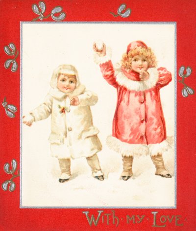 Schneebälle werfen von English School