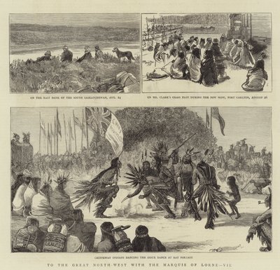 Zum großen Nordwesten mit dem Marquis von Lorne, VII von English School