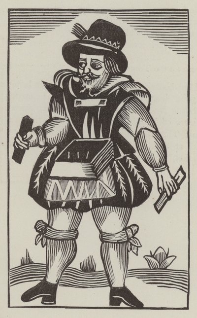Tom Long der Frachtführer (Gravur) von English School