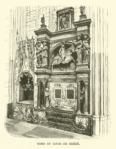 Grab von Louis de Brézé von English School