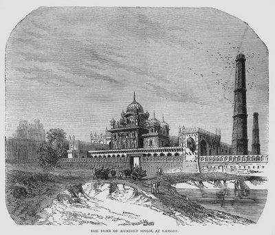 Grab von Runjeet Singh in Lahore von English School