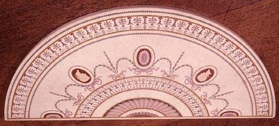 Oberseite eines Beistelltisches von Robert Adam und Thomas Chippendale, Design eingelegt in Scagliola, um 1755 von English School