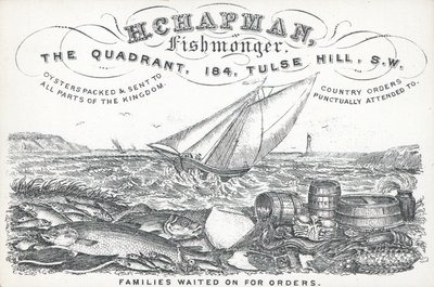 Handelskarte, H Chapman von English School