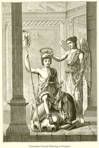 Triumphierender General von English School