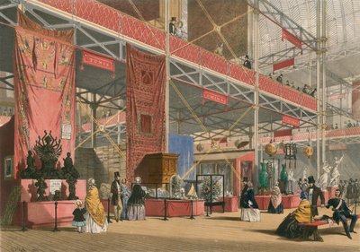 Tunesien und China, Die Große Ausstellung von 1851 von English School