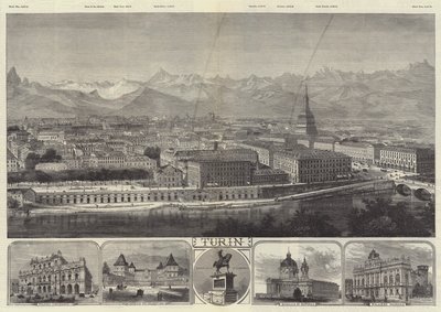 Turin (Gravur) von English School