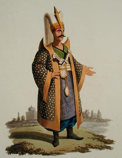 Türkischer Krieger, aus 
