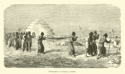 Turkmenische Trauergesellschaft von English School