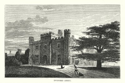 Twyford Abtei (Gravur) von English School