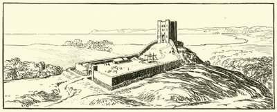 Typische normannische Burg von English School