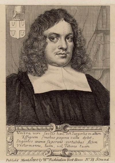Unidentifizierter Minister von St. James, Clerkenwell, London, 1665 (Richard Raijohn?) von English School
