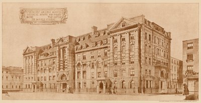 University College Hospital, Medizinische Schule und Schwesternheim von English School