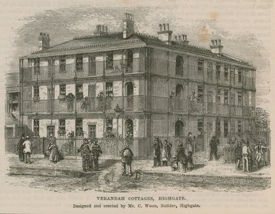 Verandah Cottages, Highgate von English School