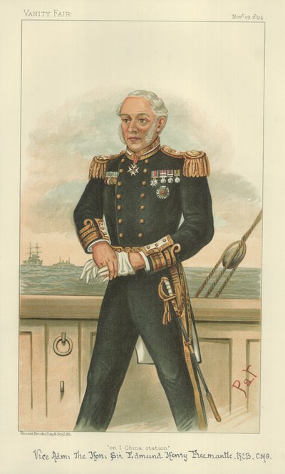 Vizeadmiral Der Hon. Sir Edmund Robert Freemantle von English School