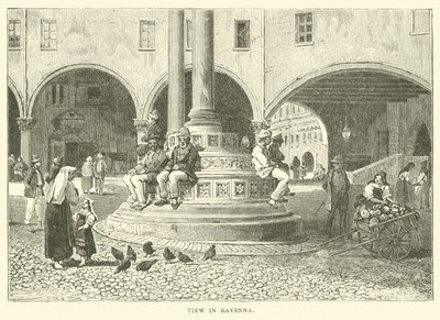 Ansicht in Ravenna von English School