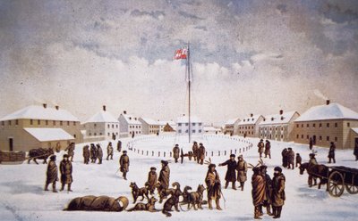 Ansicht von Fort Garry von English School