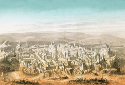 Ansicht von Jerusalem von English School