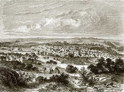 Ansicht von Matanzas von English School
