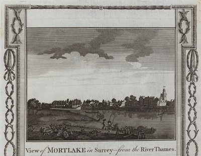 Ansicht von Mortlake von English School