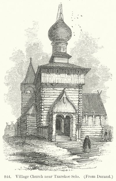 Dorfkirche bei Zarskoje Selo von English School