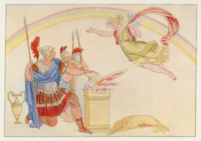 Vergils Aeneis: Iris erscheint Turnus von English School