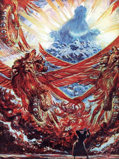 Vision von Ezechiel von English School