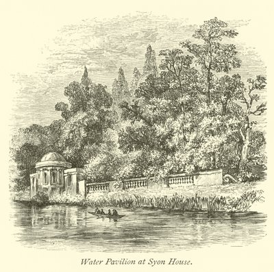 Wasserpavillon im Syon-Haus von English School