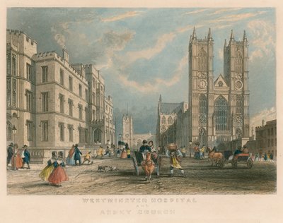 Westminster Hospital und Abbey Church von English School