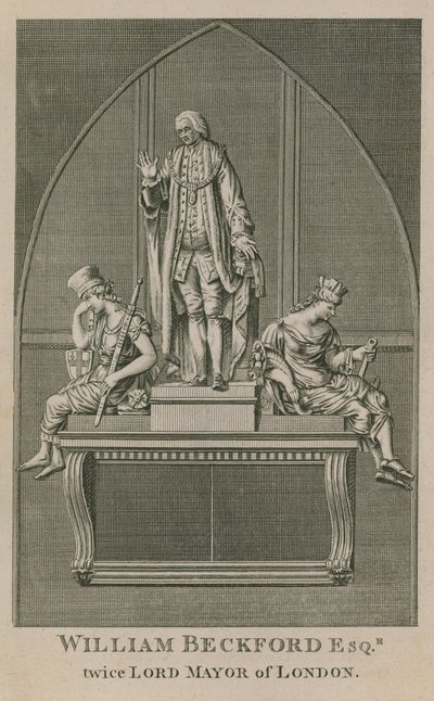 William Beckford, Lord Mayor von London 1756 von English School