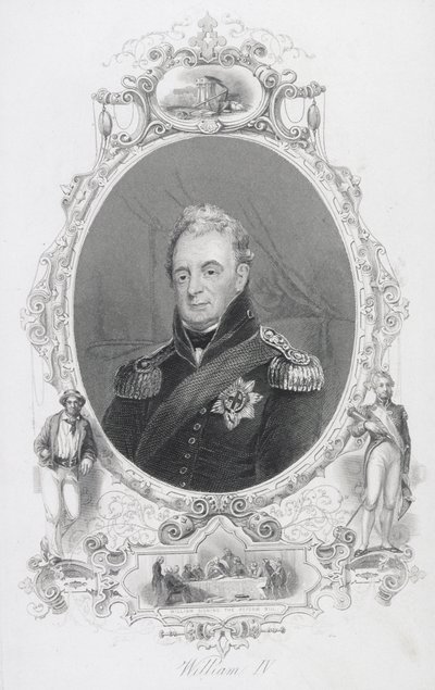 Wilhelm IV. (1765-1837) König von Großbritannien, Irland und Hannover von English School