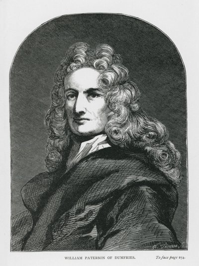 William Paterson aus Dumfries (Gravur) von English School