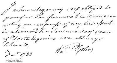 William Tytler von English School