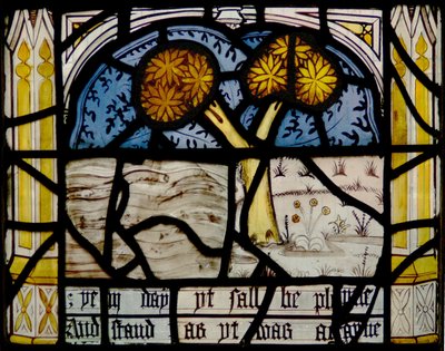 Die letzten fünfzehn Tage der Welt (das Pryke of Conscience Fenster): Das Meer kehrt zu seinem früheren Niveau zurück von English School
