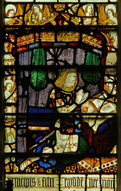 Fenster N5 mit einem Stifter - Prinz Arthur von English School