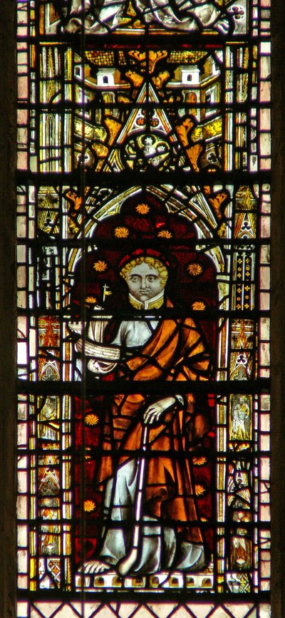 Fenster c7, Darstellung von St. Judas von English School