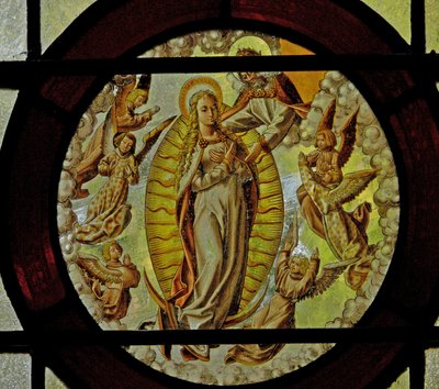 Fenster, Die Himmelfahrt der Jungfrau Maria von English School