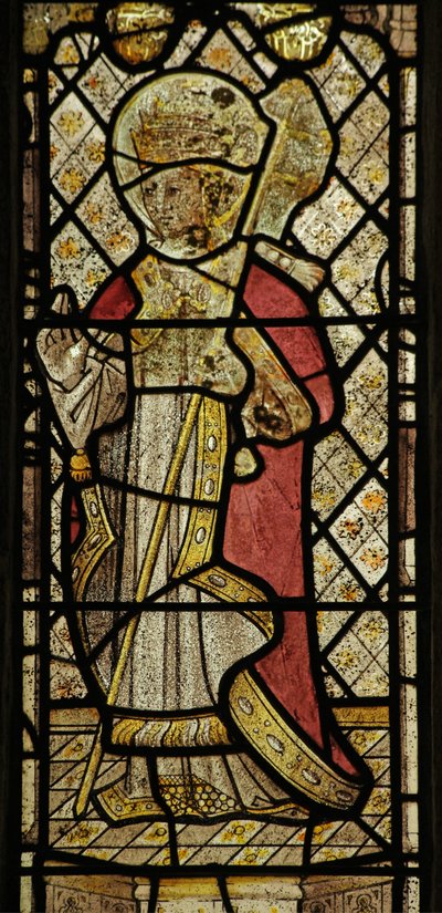 Fenster n2 mit St. Gregor von English School