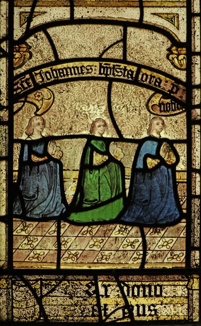 Fenster n2 mit Stiftern - Familie Harys von English School