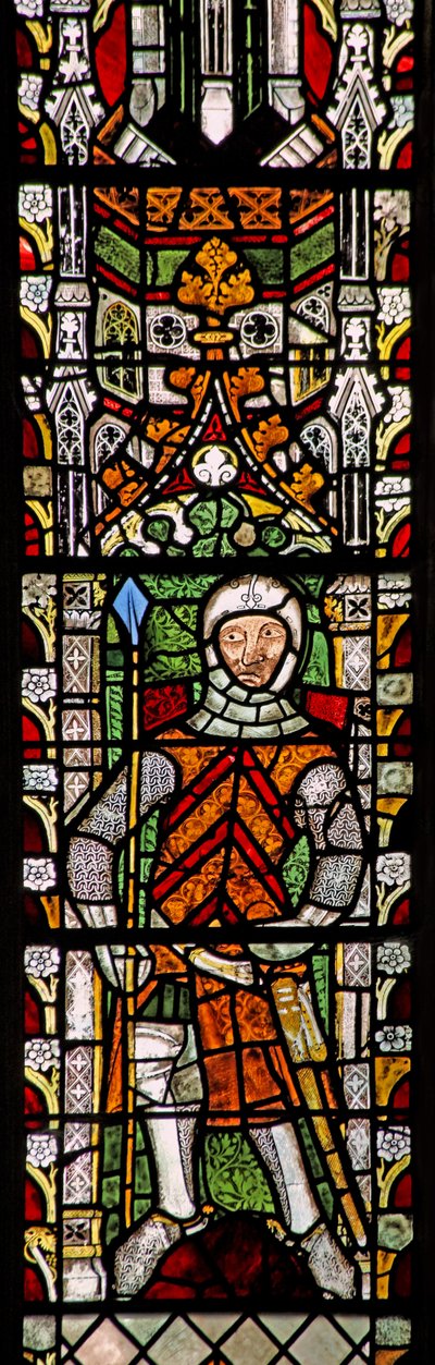 Fenster s4, Gilbert I de Clare darstellend von English School
