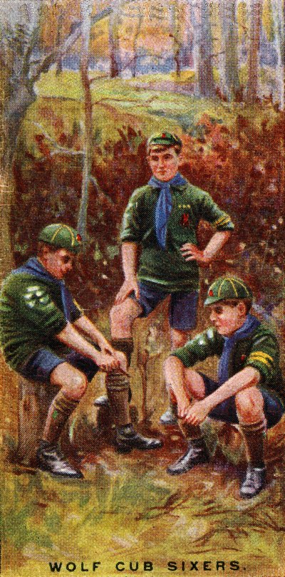 Wolfskinder Sechser, 1929 von English School