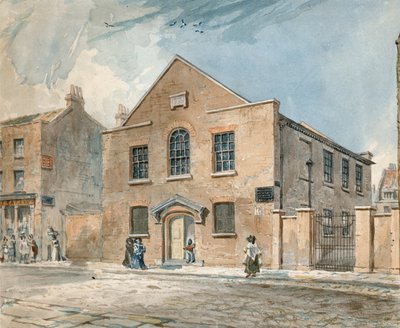 Worship Street Baptist Chapel, London von English School