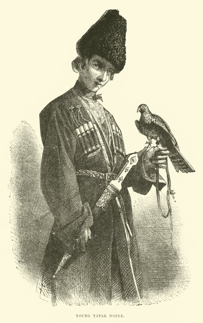 Junger tatarischer Adliger von English School