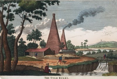 Die Ziegelöfen, 1780-1830 von English School English School