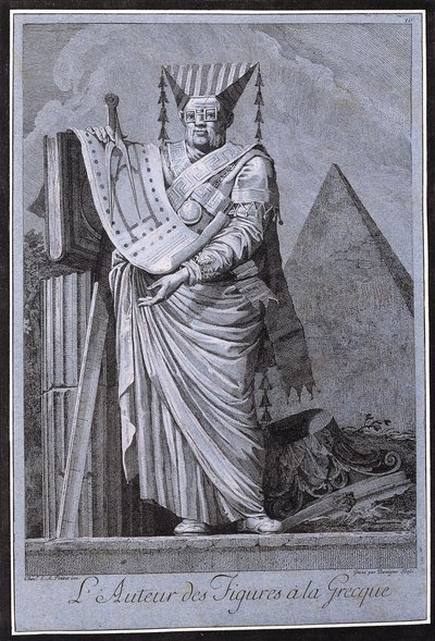 Der Architekt im griechischen Stil, 1771 von Ennemond Alexandre Petitot