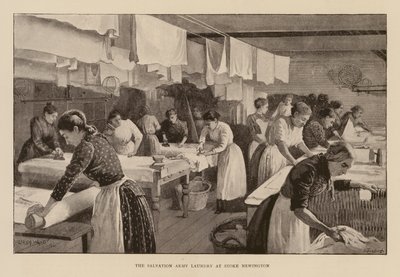 Heilsarmee Wäscherei in Stoke Newington von Enoch Ward